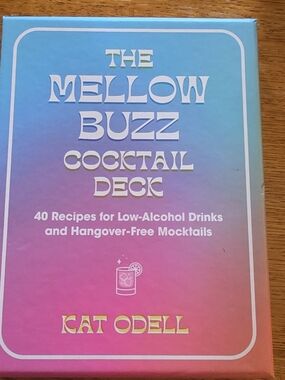 The Mellow Buzz Cocktail Deck by Kat Odell - Pink to Blue Ombre